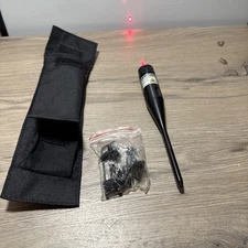 Red Laser Bore Sight kit .22 to .50 Caliber BoreSighter for Rifles Handgun