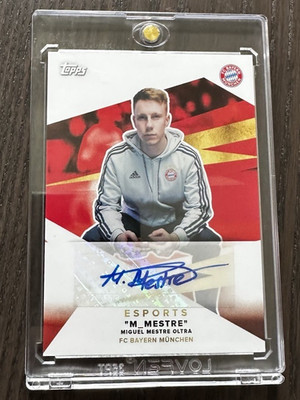 Topps 2021-22 FC Bayern München Team Set Miguel Mestre Oltra | Auto ESA-MO