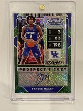 2020-21 Contenders Prospect Ticket Tyrese Maxey Auto Autograph RC Rookie Shimmer