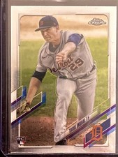 🔥 2021 Topps Chrome Tarik Skubal RC #103 Tigers Rookie Card NM 🔥