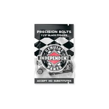 INDEPENDENT Genuine Parts Phillips Hardware 1.5" 1 1/2" Black