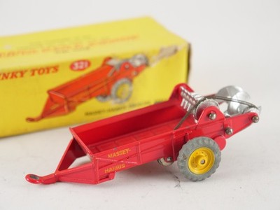 Dinky Toys Gb Nr. 321 Massey Harris Düngerstreuer Anhänger, Nie Gespielt