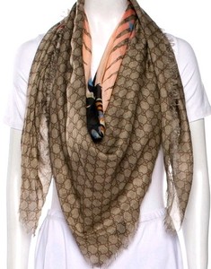 グッチ GUCCI シルクスカーフ 大判ハンカチ トラ柄 タイガー バンブー Gucci Tiger Scarf | eBay