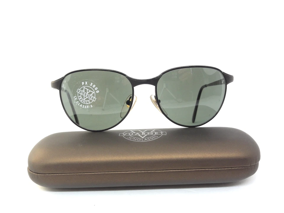 ÓCULOS DE SOL VINTAGE CINZA ANOS 90 VUARNET 040 PX 3000 FRANÇA - Imagem 2 de 4