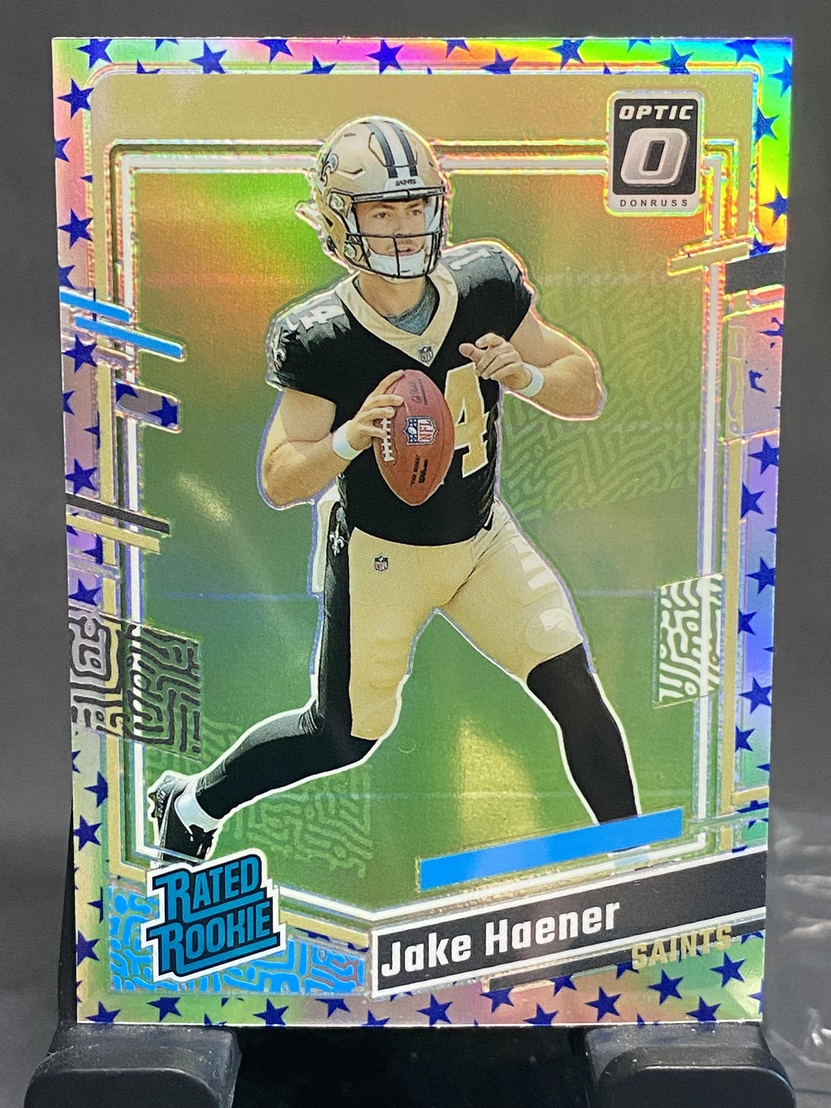 2023 Donruss Optic #277 Jake Haener Stars