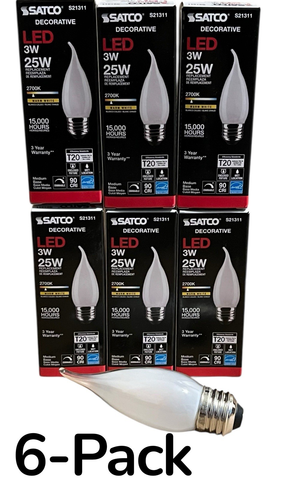 Chandelier ( 6-pack ) Nos