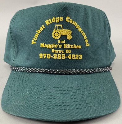 Timber Ridge Campground Kitchen Cap Hat Trucker Mesh Snapback Tracker Rope Maggi