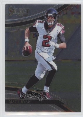 2017 Panini Select Field Level Matt Ryan (Uncorrected Error: Prizm on Back) fm0