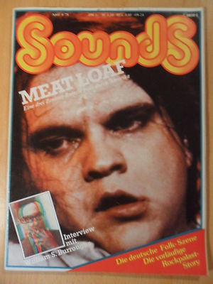 SOUNDS 4 - 1978 ** Meat Loaf Bob Dylan William S.Burroughs Deutsche Folk-Szene