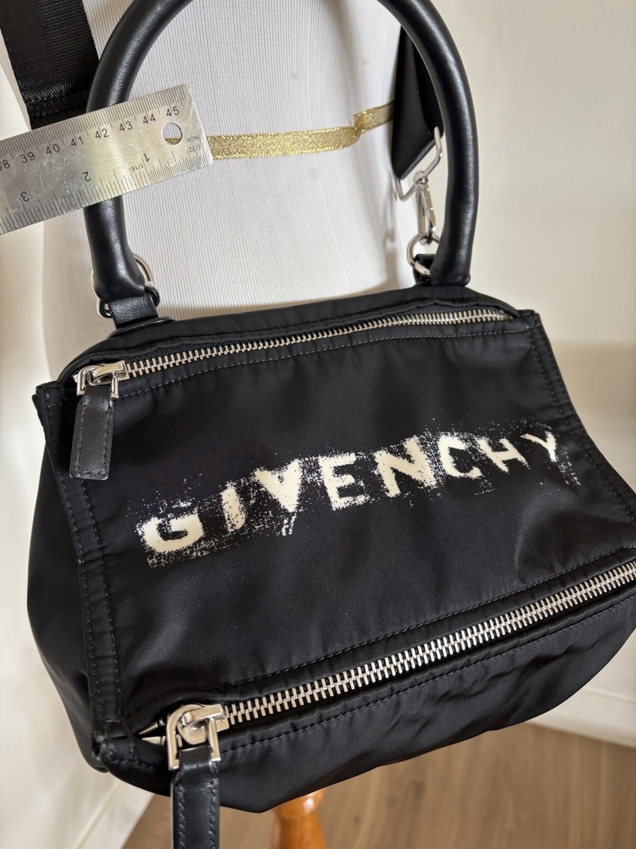 ショルダーバッグ Givenchy Black Nylon Blend Small Pandora Crossbody Bag Givenchy Small Pandora Bag in Black for Men | Lyst