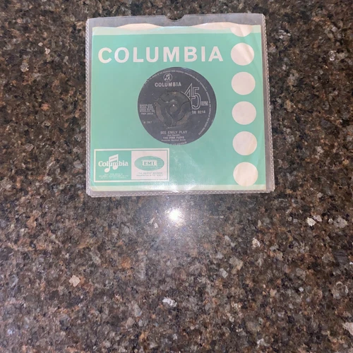 The Pink Floyd See Emily Play -1/-1 1st Press VG 7" Single Vinyl Record DB8214