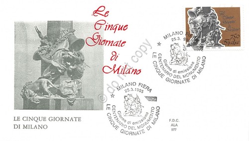ITALIA 1989 FDC BUSTA MILAN CAMPIONE D'EUROPA 1988/89 annullo MILANO EUR 22,00 - IT