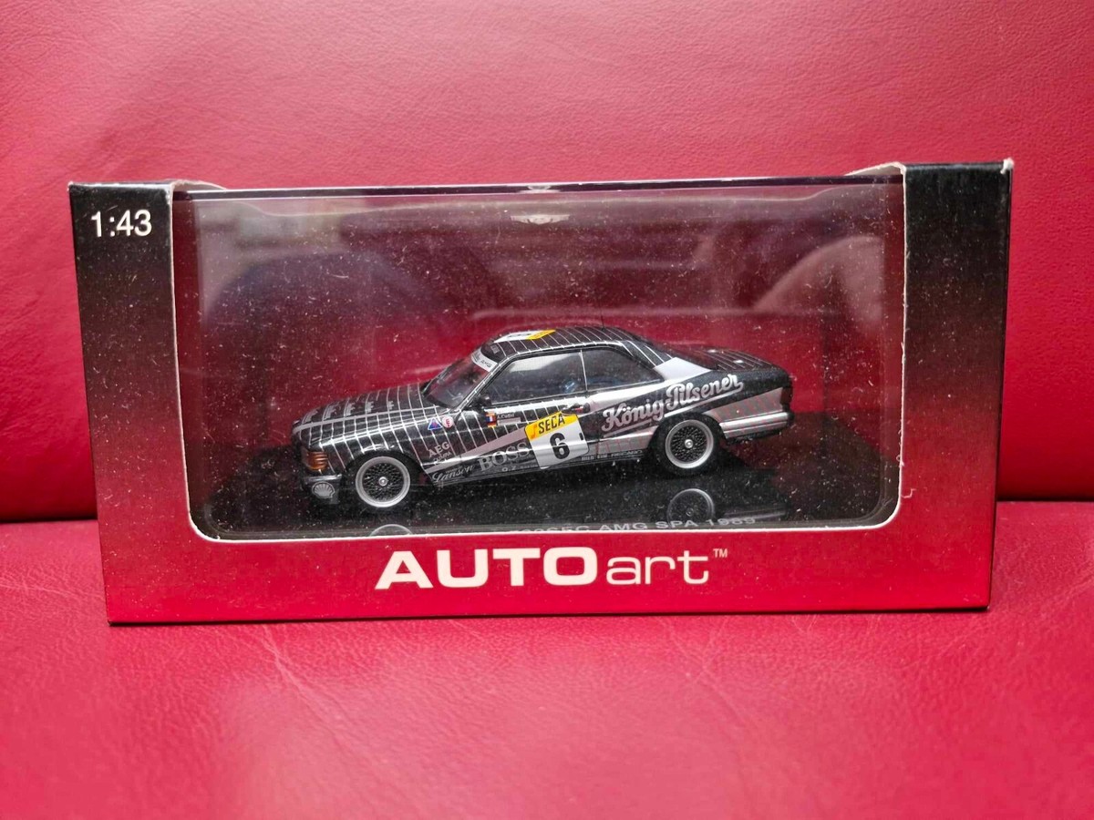 AUTOArt 68932 Mercedes Benz 500 SEC AMG SPA 1989 #6 W126 1:43 OVP 