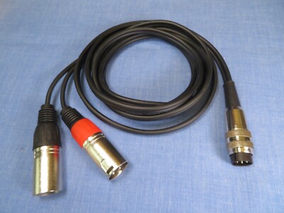 STEREO LINE OUTPUT LEAD  FOR NAGRA TAPE RECORDER, IV-S' IV-SJ OR T/C