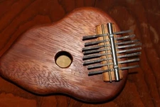 8 Key Gourd KALIMBA Thumb Finger Piano - Unbranded Excellent Condition