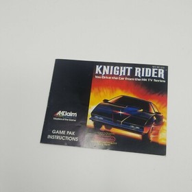 Knight Rider (Nintendo Entertainment System NES) [Game + Box]