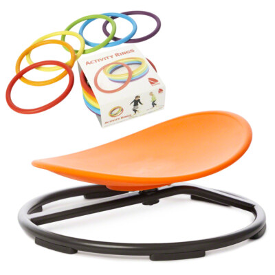 Gonge Koordinationsset, 7-tlg. Karussell Spielkreisel + Activity Rings