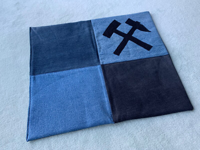 Schlägel & Eisen - Bergbau Platzdeckchen Tischset - 4 farbig schwarz - upcycling