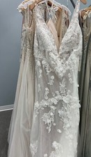 Beaded lace tulle wedding dress David’s bridal size 18 BEAUTIFUL $1500 new