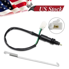 Universal Motorcycle Rear Brake Stop Light Switch w/ Spring For Honda Yamaha ATV