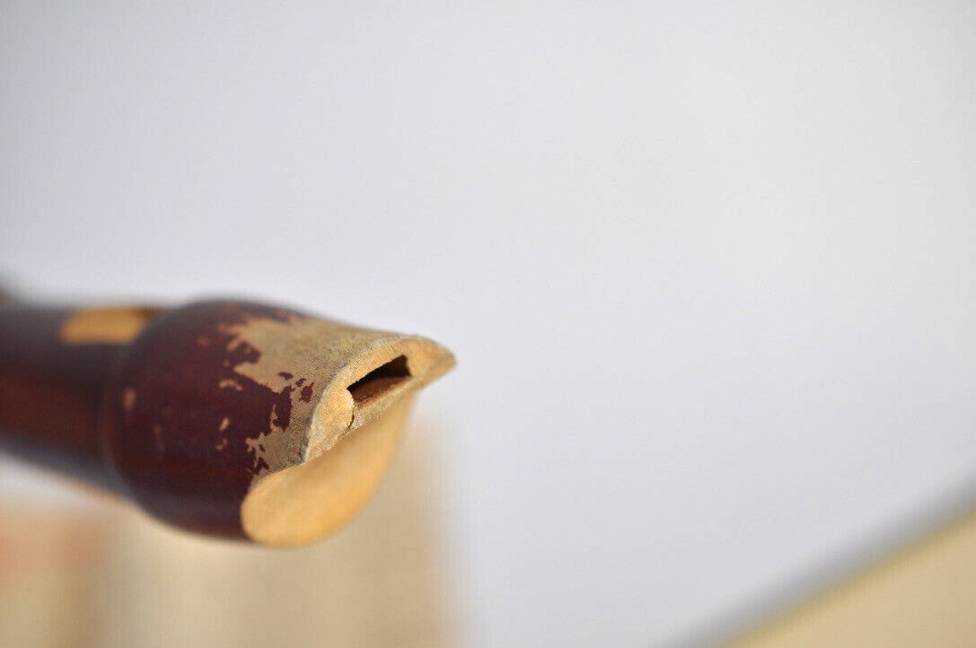 Vintage Alexander Heinrich Blockflote Goldon Standard flute made