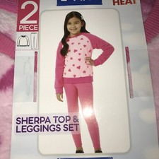NEW GIRLS 32 DEGREES HEAT 2 PIECE SHERPA TOP LEGGING SET VARIETY