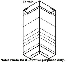 4x Stramit FASCIA BOARD EXTERNAL CORNERS 90-Degree Colorbond TERRAIN *Aust Brand