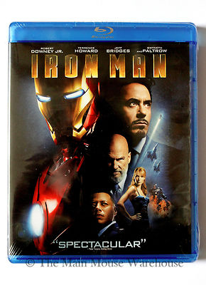 Blu-ray First Iron Man One Movie English French Portuguese