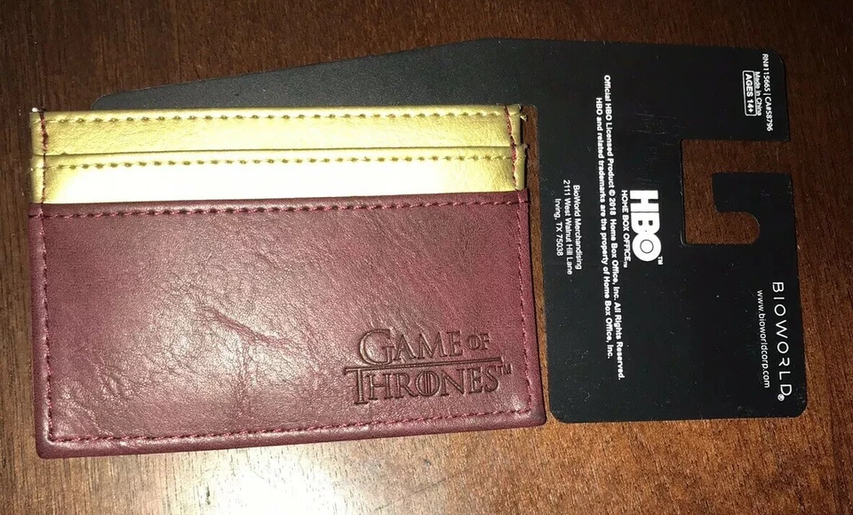 Official Game of Thrones Card Holder I Drink and I Know Things New - Image 4 of 4