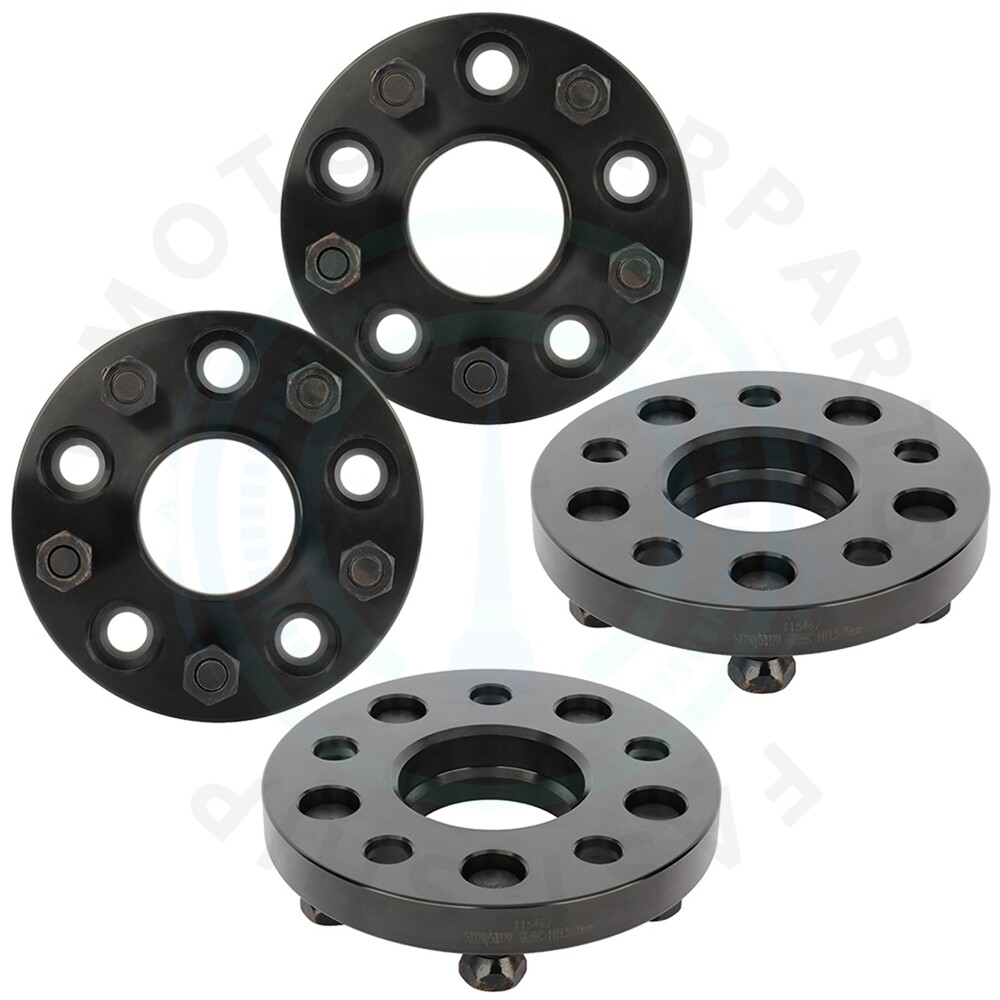 For Chevrolet Camaro 4 pcs Black Hub Centric 20 mm Wheel Spacers 5x120