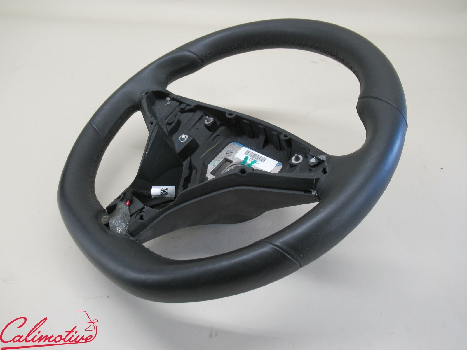 Tesla Model S Steering Wheel w/ Heater Black Leather 103677400D eBay