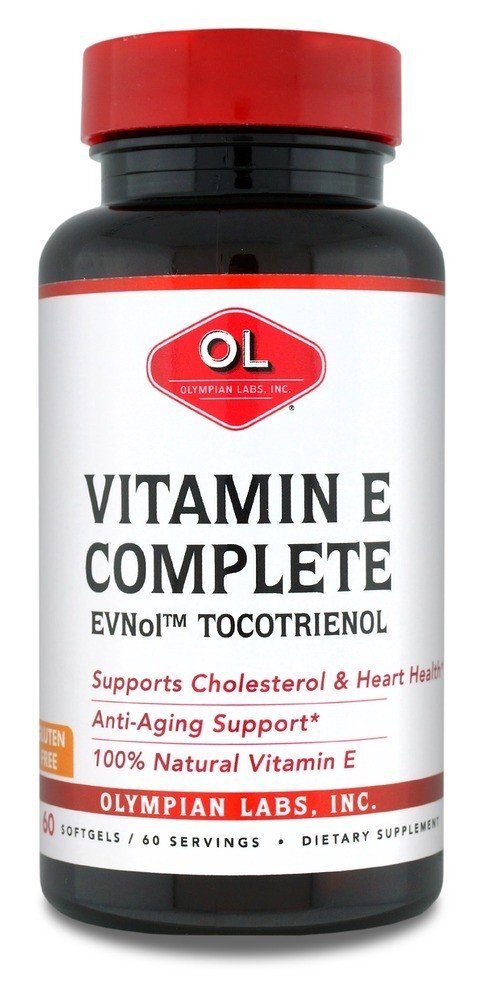 Olympian Labs Tocomin Tocotrienol Vitamin E Complete 60 Softgel 6990₽