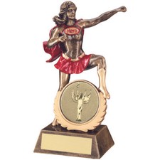 Multisport Female Hero Award Activity Novelty Fun Trophy - FREE Engraving RF548