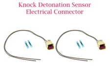 Set of 2 Knock Sensor Connectors Fits Express Silverado Savana Sierra 2007-2014