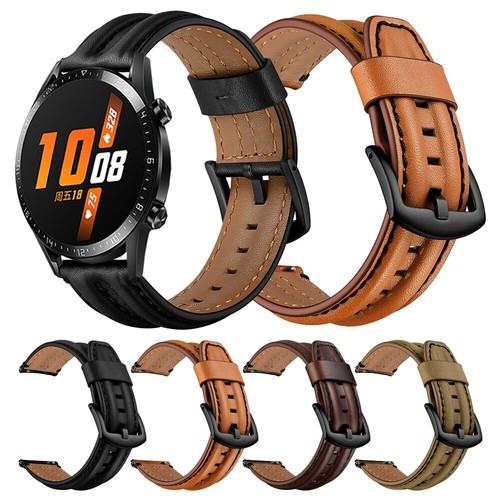 Correa de cuero para HUAWEI WATCH GT 2, GT2 , HONOR Magic Watch 2 . | eBay