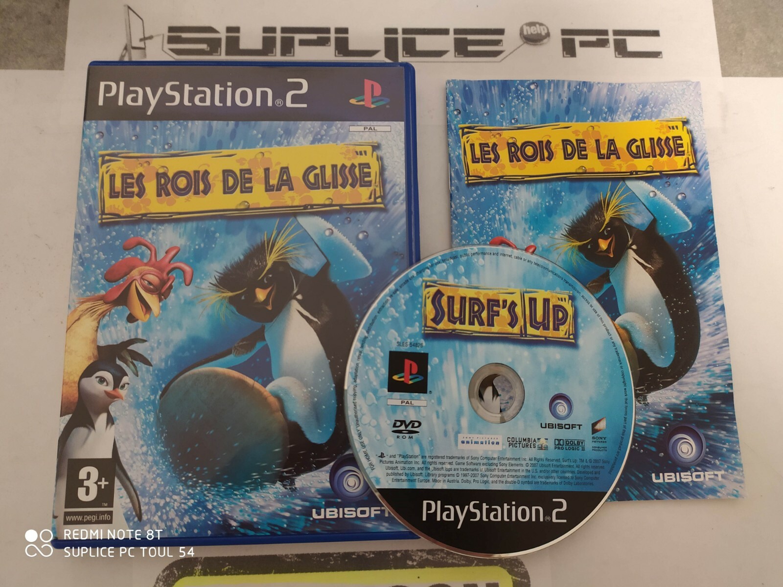 LES ROIS DE LA GLISSE (AVEC NOTICE) - PS2 - JEU FR - SUPLICE TOUL