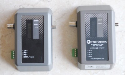 Fibre Options S700VR S700VT CCTV FBAS NTSC Video over fibre Glasfaser bis 5km
