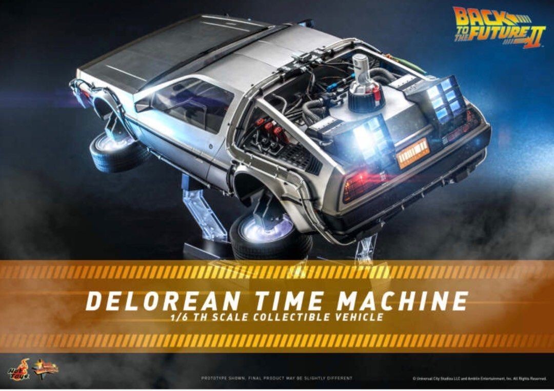 1/6デロリアンHotToys First Look!] Hot Toys 1/6 DeLorean Time Machine - Back to the