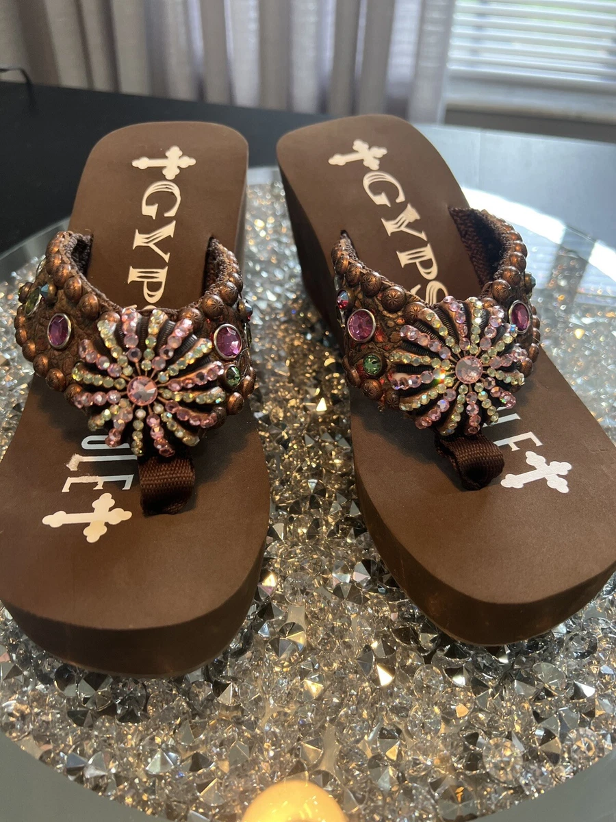 Gypsy soul flip flops sale