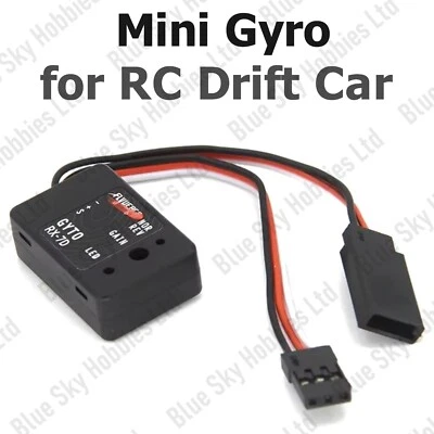 Mini Gyro Module for RC Drift Car Drive Servo Gyro Scope 4.8-7.4V Receiver -UK!