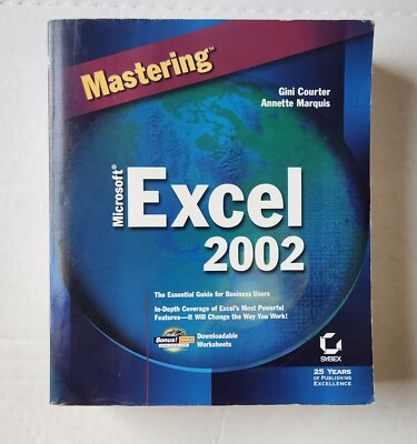Mastering Microsoft Excel 2002 - Pre-owned book in very good condition.