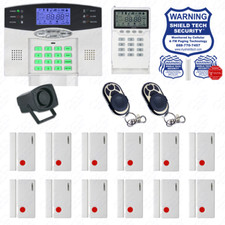 Wireless Burglar Alarm System Phone Line Auto...