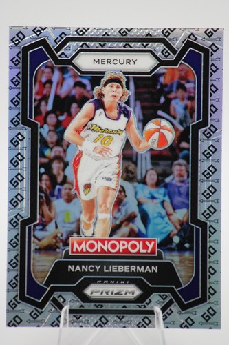 2024 WNBA Panini Prizm Monopoly Nancy Lieberman GO Parallel