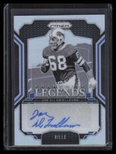 2024 Panini Prizm Franchise Legends Signatures 16 Joe DeLamielleure Auto 51/149
