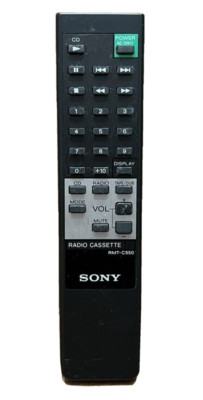 genuine SONY Remote Control radio CD cassette CCDF50 CFD550 LBTD170 RMC550
