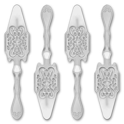 4x Absinth Löffel Antique - Absinthe Spoon - Cuillère à Absinthe - Besteck