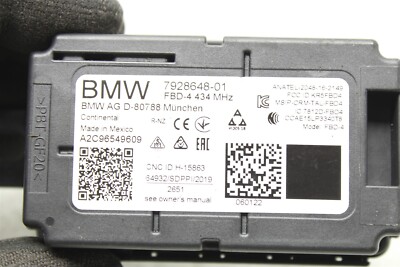 2022 Toyota Supra GR Radio Remote Control Receiver Module 7928648 20-22