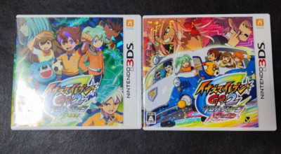 Lot 2 Inazuma Eleven GO 2 Chrono Stone Raimei & Neppuu Nintendo