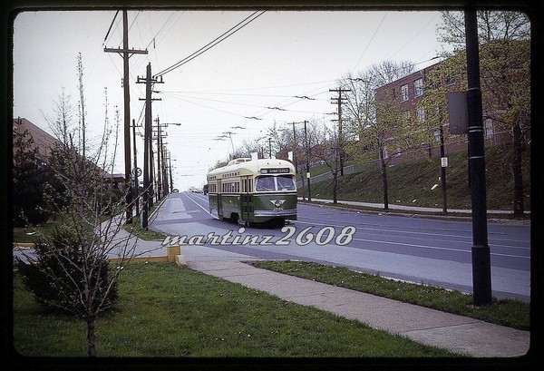 (DB) ORIG TRACCIÓN/TROLLEY DESLIZABLE PHILADELPHIA TRANSPORT CO (PTC) 2728