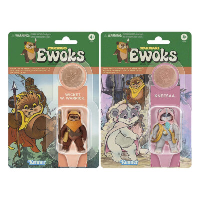 Wicket Kneesaa Ewok 2-Pack Kenner Vintage Collection Star Wars 10cm Figur Hasbro